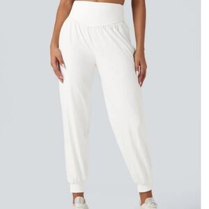 Joggers Breezeful High Waisted Dance/Yoga Tummy Flattering Ankle Length Sz L